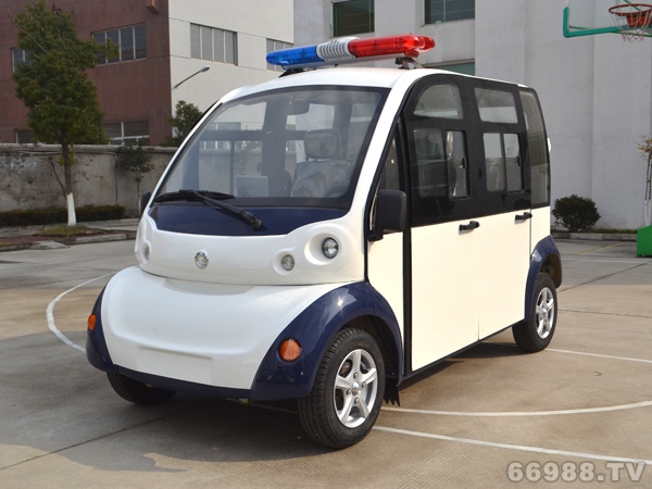 朗格熊貓4座帶門警車M04-JM